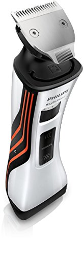 Philips 3-in-1 Style Shaver QS6141/33 Dual Ended Shaver and Trimmer with Aqua Tec