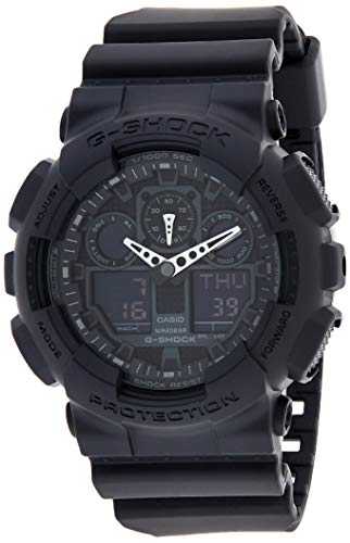 Casio Mens G-Shock Ana-Digi GA100-1A1 3-Eye Wristwatch