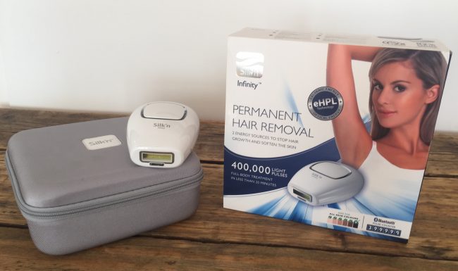 best at home laser hair removal - Silk n Infinity 400000 - front