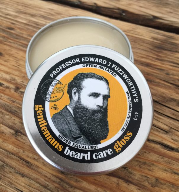 Best Beard Wax and Mustache Wax - professor edward j fuzzworthys beard care gloss