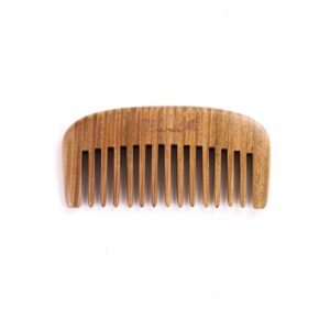 Breezelike Wide Tooth Sandalwood Beard Comb