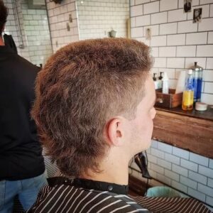 Flat Top Mullet Haircut