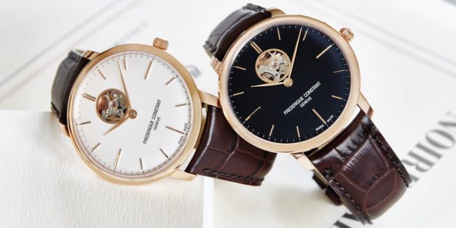 best luxury watches under - Frederique Constant Men's FC-315M4P5 Persuasion Heart Beat Silver Open Dial Watch