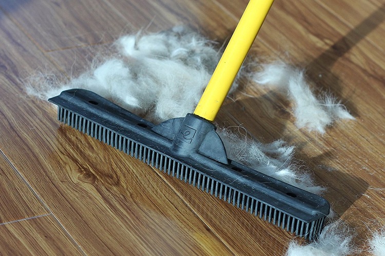 Cleaning Hairs From The Floor