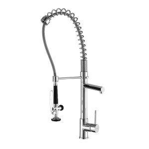 kitchen faucet reviews - kraus kpf 1602 single handle pull down kitchen faucet commercial style