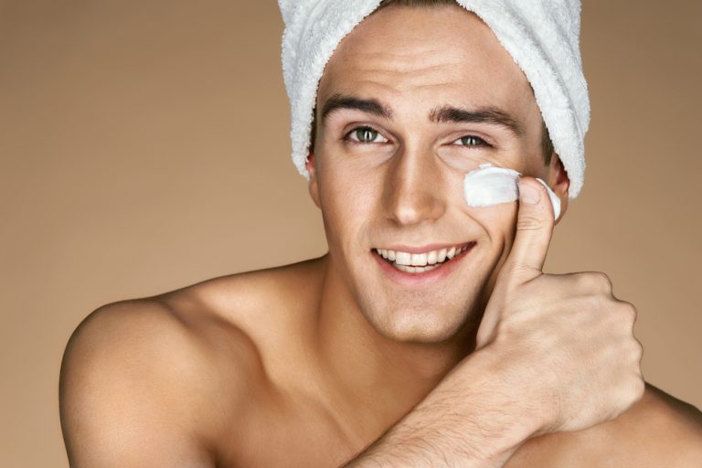 mens grooming habits - good skin