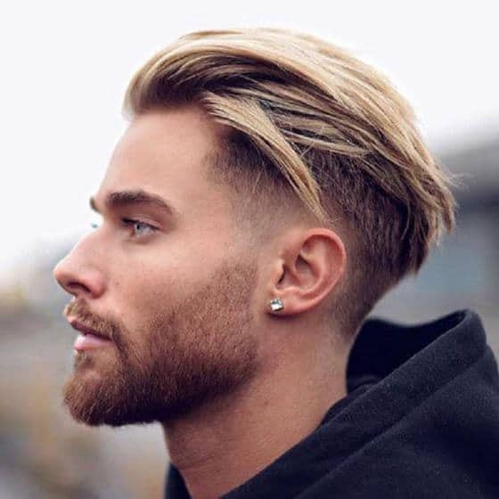 Messy Slick Back Hairstyle