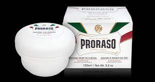 Proraso Shaving Soap in a Bowl Sensitive Skin