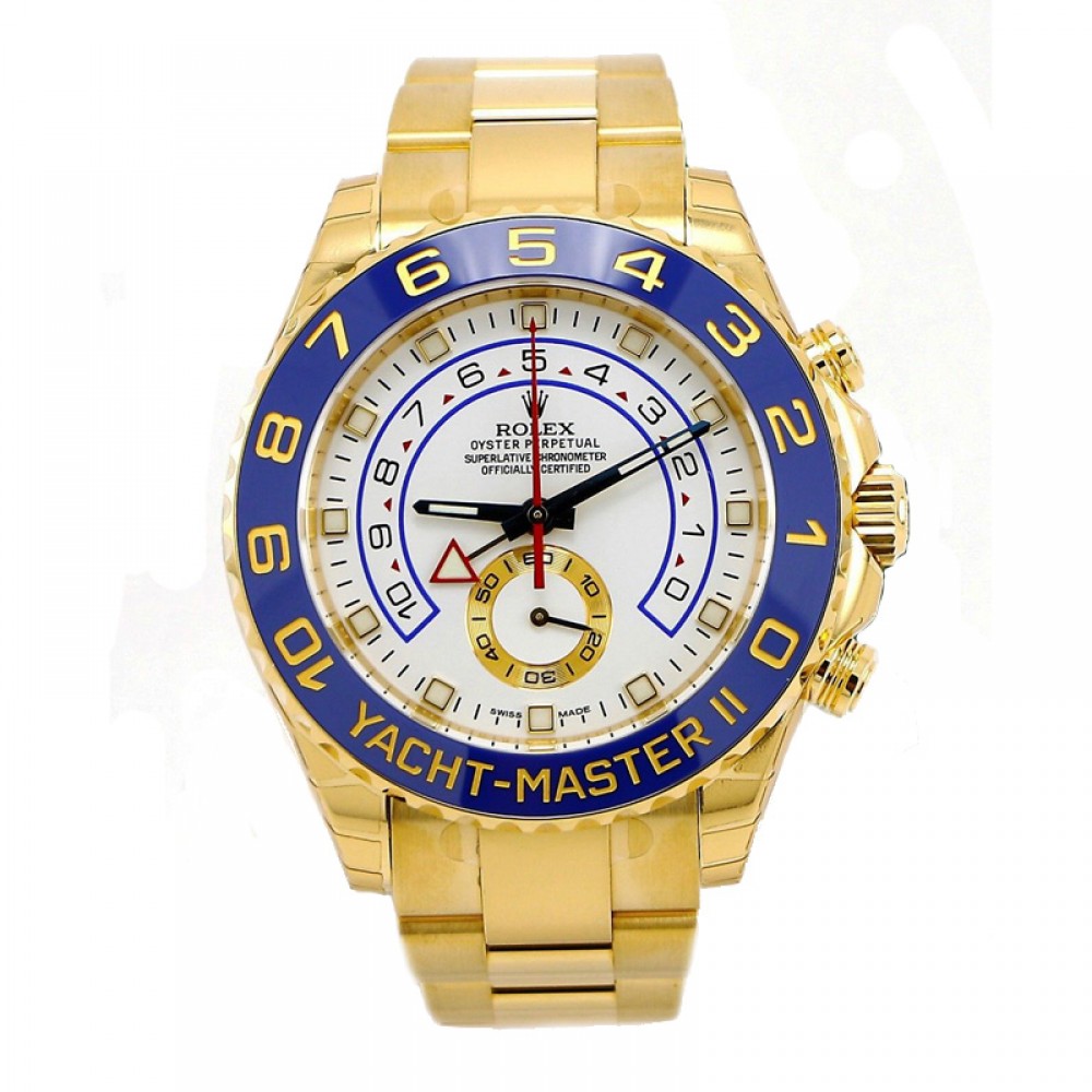 Rolex Yacht Master Ii Yellow Gold Watch 116688