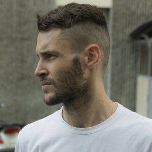 Short Disconnected Undercut Hairstyle
