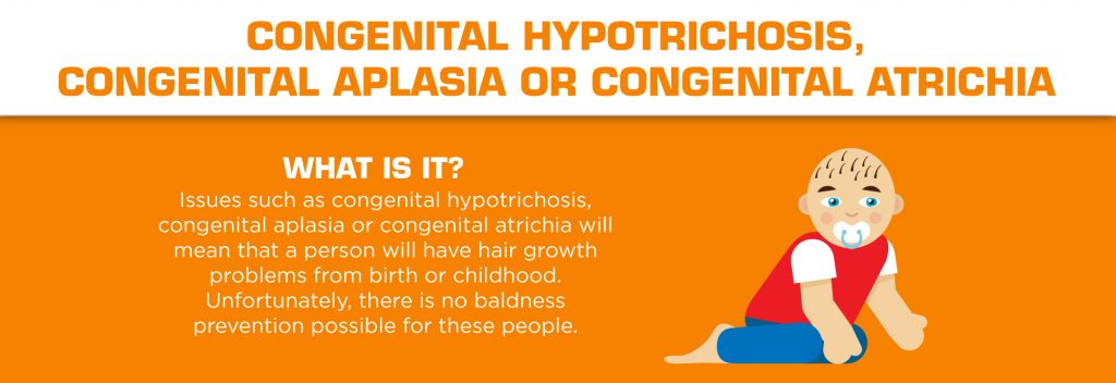 Understanding Hair Loss in Men - Congenital Hypotrichosis